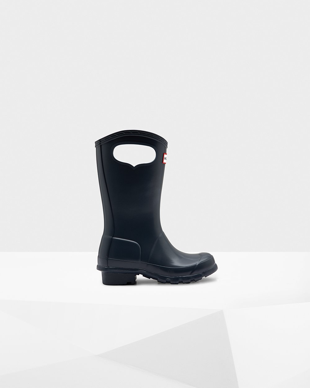 Kids Hunter Rain Boots Navy - Original Grab Handle - 8576190-KD